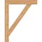 Ekena Millwork Traditional Block Smooth Bracket, Western Red Cedar, 3 1/2"W x 28"D x 36"H BKT04X28X36TRA05SWR - alternate 4
